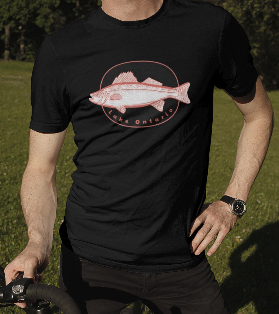 Walleye Freshwater Fish Lake Ontario T-Shirt