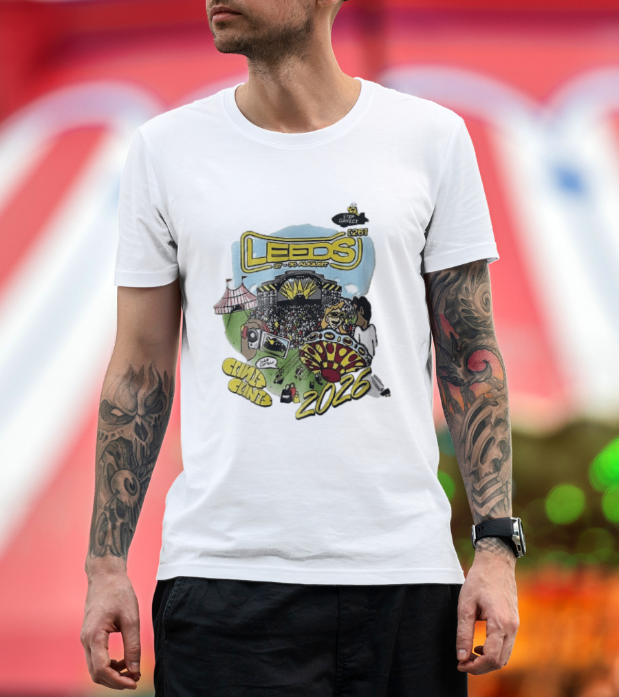 Leeds Step Correct 27 30 August 2026 Music Festival Fairground Clints Cantz T-Shirt