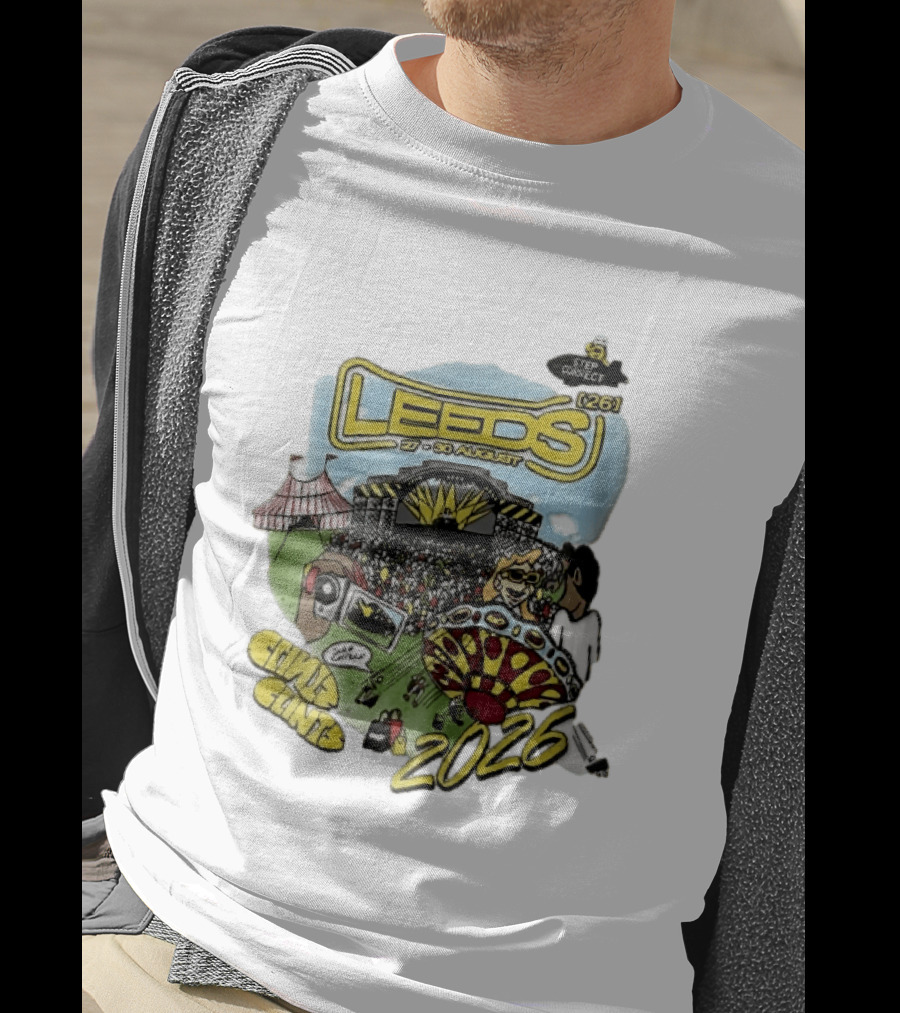 Leeds Step Correct 27 30 August 2026 Music Festival Fairground Clints Cantz T-Shirt