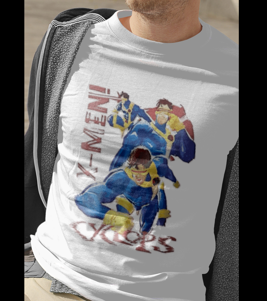 X Men Cyclops Marvel Superhero T-Shirt