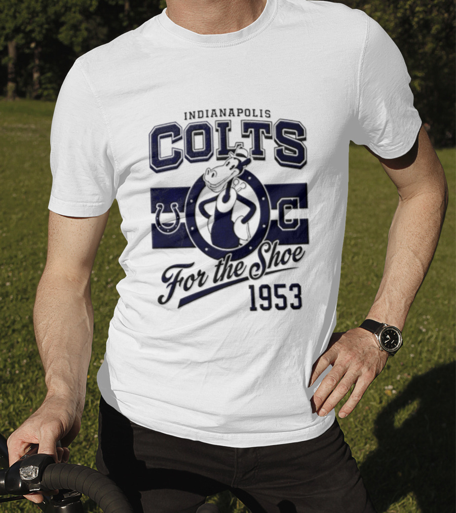 Indianapolis Colts Goofy 1953 For The Shoe T-Shirt