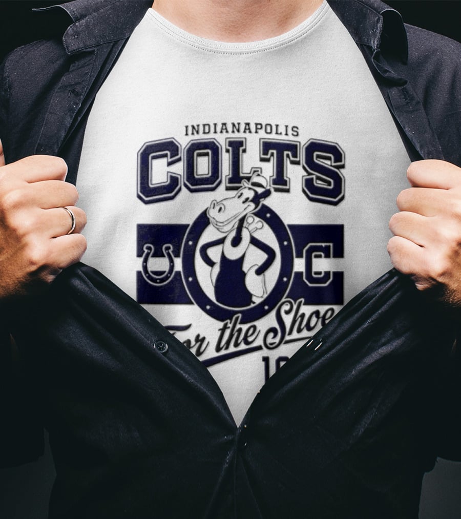 Indianapolis Colts Goofy 1953 For The Shoe T-Shirt
