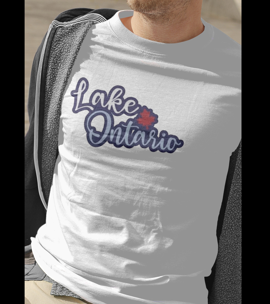 Lake Ontario Canada Maple Leaf T-Shirt