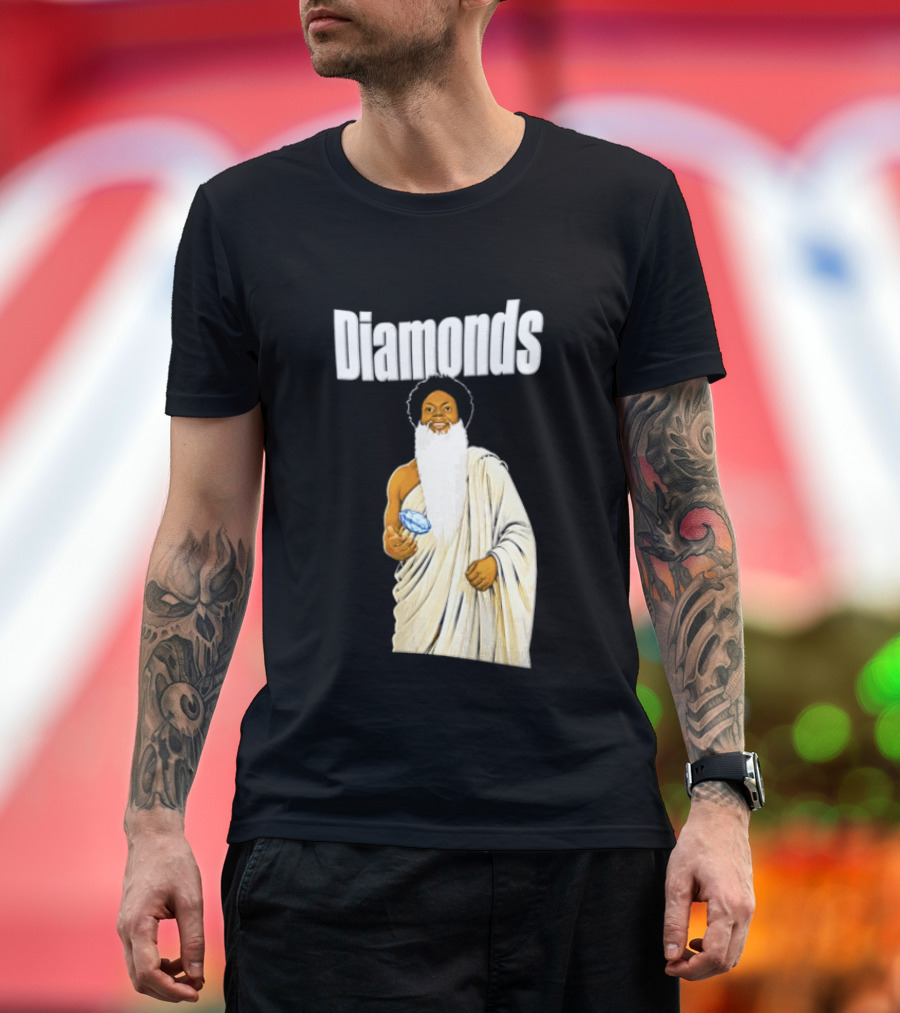 Diamonds Randy Moss Minnesota Vikings Iconic Sports Legend T-Shirt