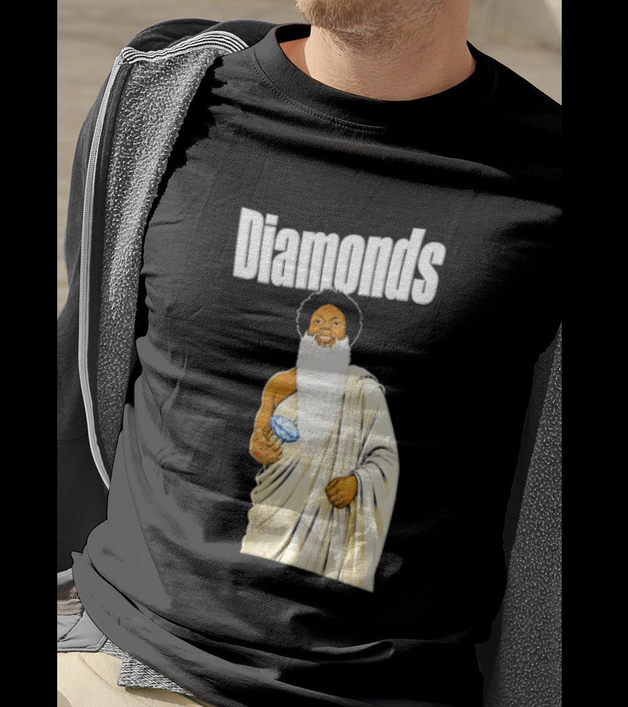 Diamonds Randy Moss Minnesota Vikings Iconic Sports Legend T-Shirt