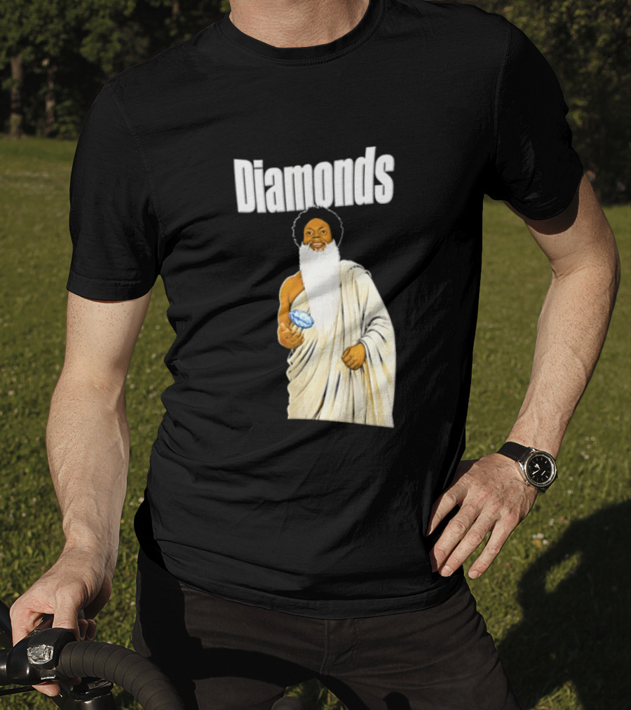Diamonds Randy Moss Minnesota Vikings Iconic Sports Legend T-Shirt