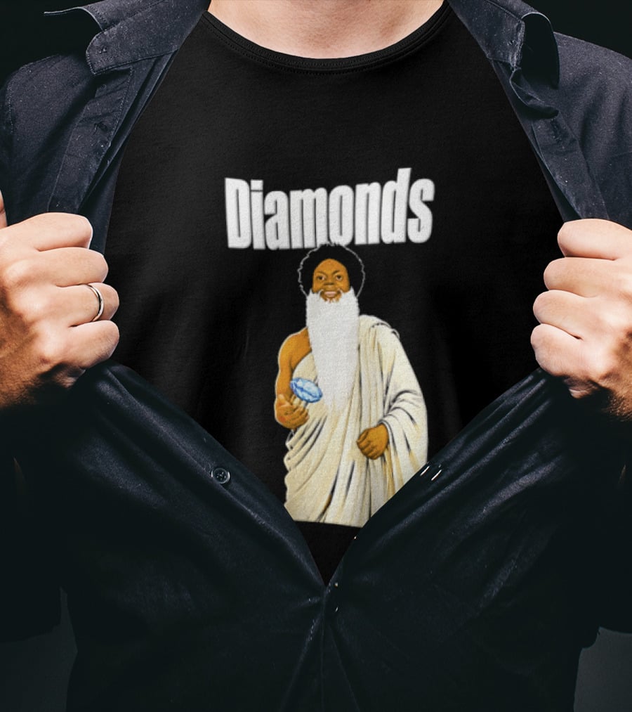 Diamonds Randy Moss Minnesota Vikings Iconic Sports Legend T-Shirt