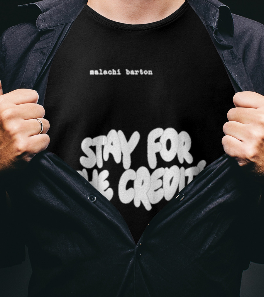 Stay For The Credits Malachi Barton Bubble SFTC T-Shirt