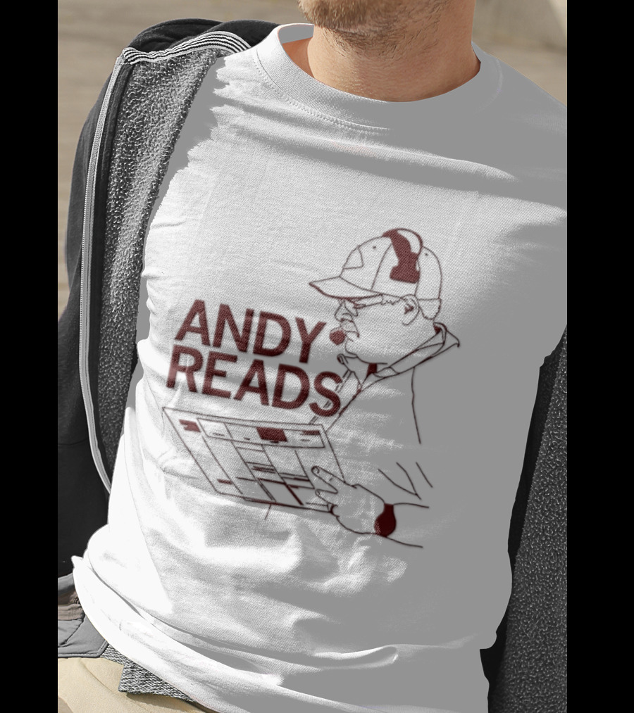 Andy Reads Kansas City Chiefs Coach Andy Reid T-Shirt