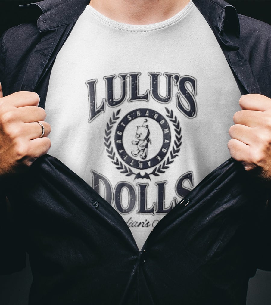 Lulus Dolls Guardians Arms Voodoo Bear Laurel Wreath T-Shirt
