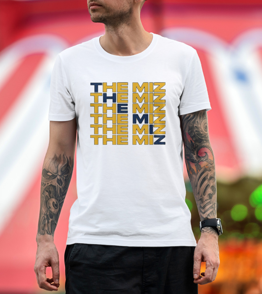 Jacob Misiorowski The Miz Milwaukee Baseball Stacked T-Shirt