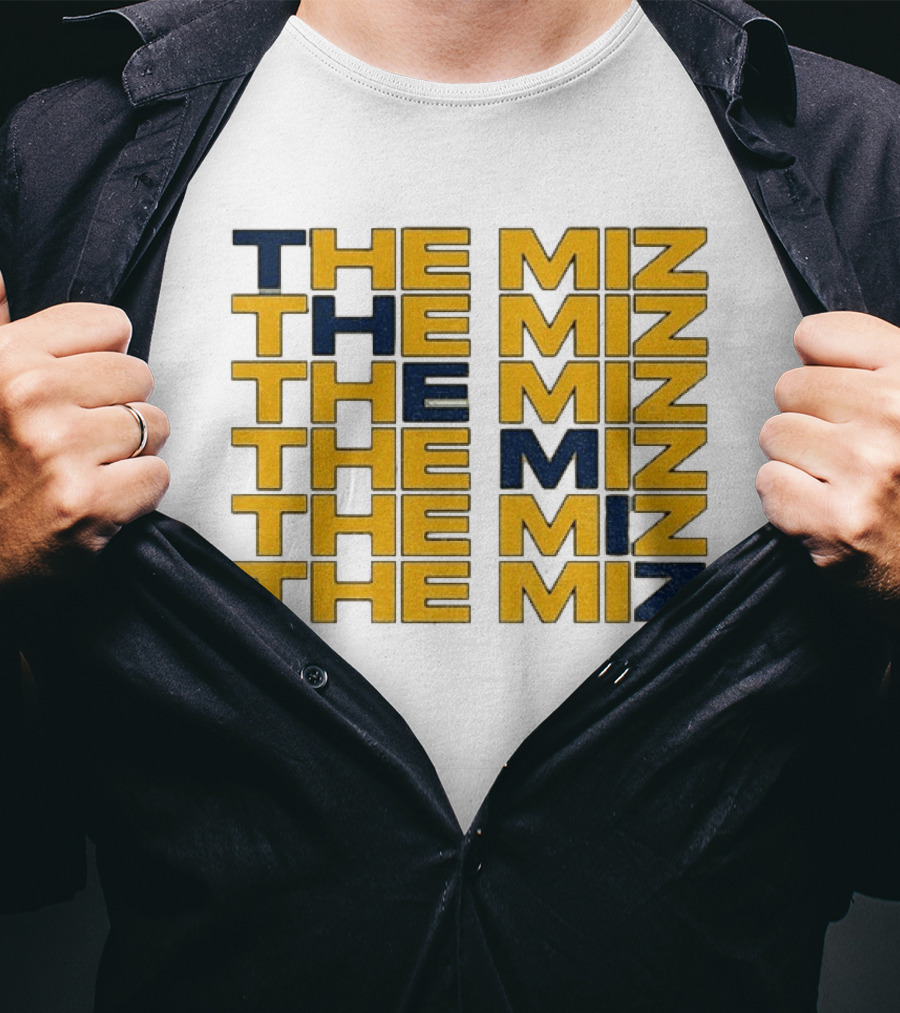Jacob Misiorowski The Miz Milwaukee Baseball Stacked T-Shirt