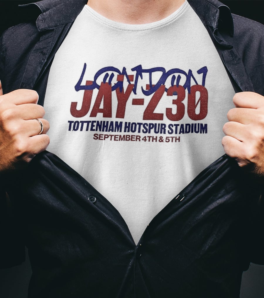 London Jay Z30 Tottenham Hotspur Stadium September 4th 5th T-Shirt