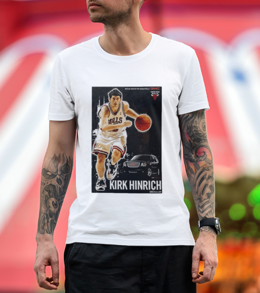 Kirk Hinrich Chicago Bulls GMC Basketball Action T-Shirt