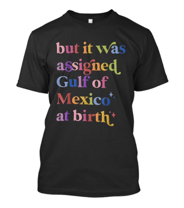 But It Was Assigned Gulf Of Mexico At Birth Rainbow T-Shirt