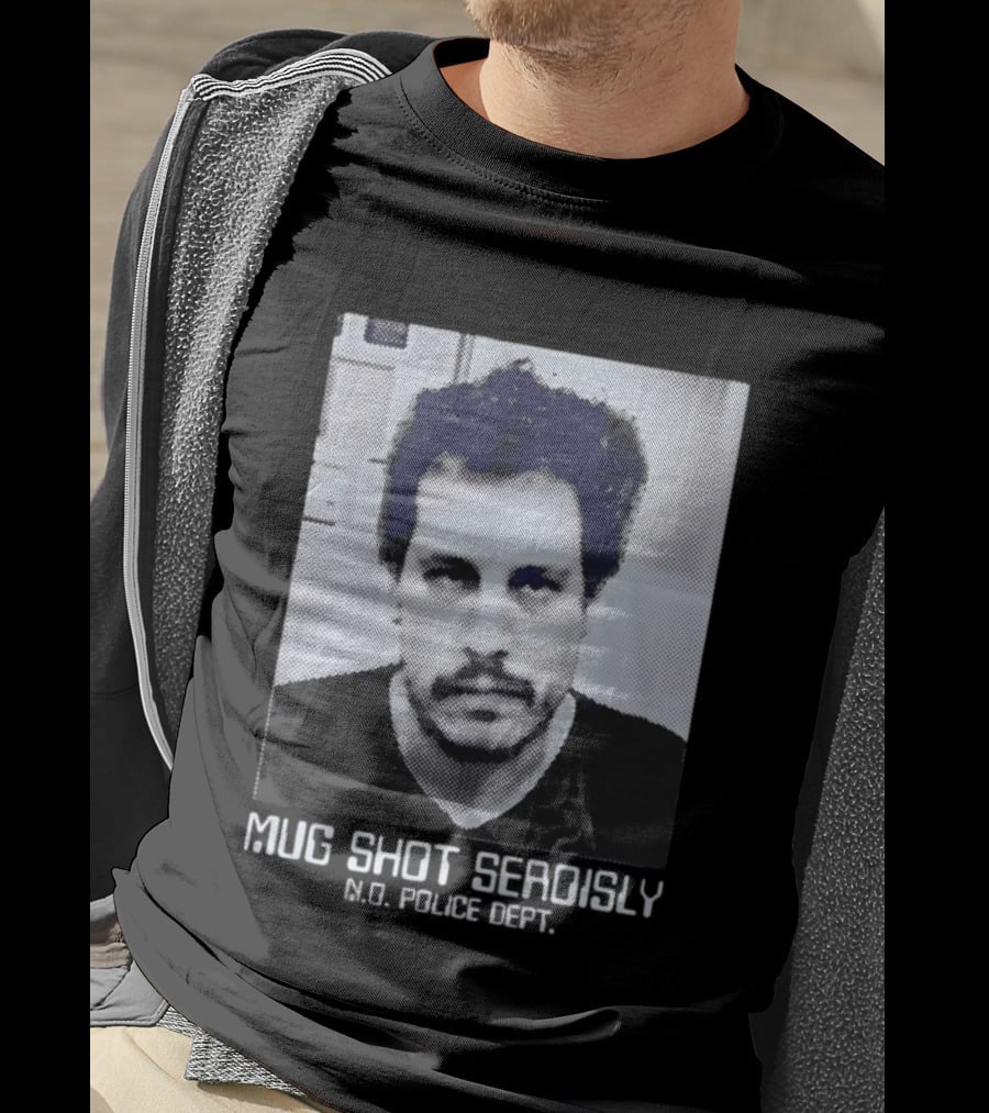 Shot Seriously N.O. Police Dept. Viral Pop Culture T-Shirt