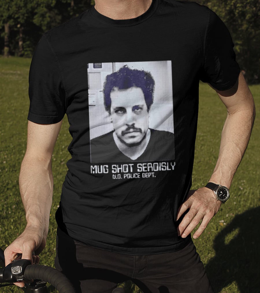 Shot Seriously N.O. Police Dept. Viral Pop Culture T-Shirt