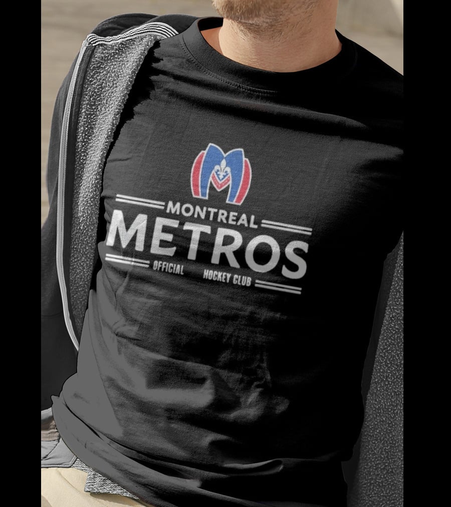 Montreal Metros Official Hockey Club Hudson Williams T-Shirt