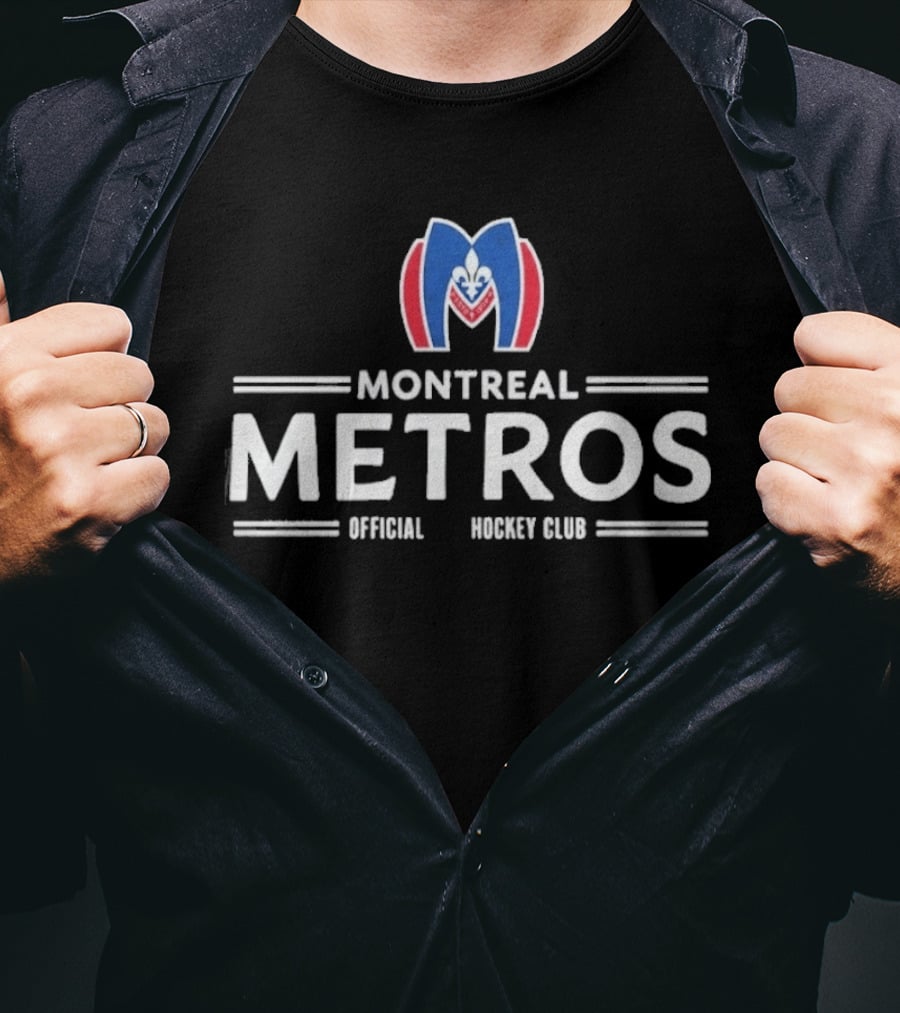 Montreal Metros Official Hockey Club Hudson Williams T-Shirt