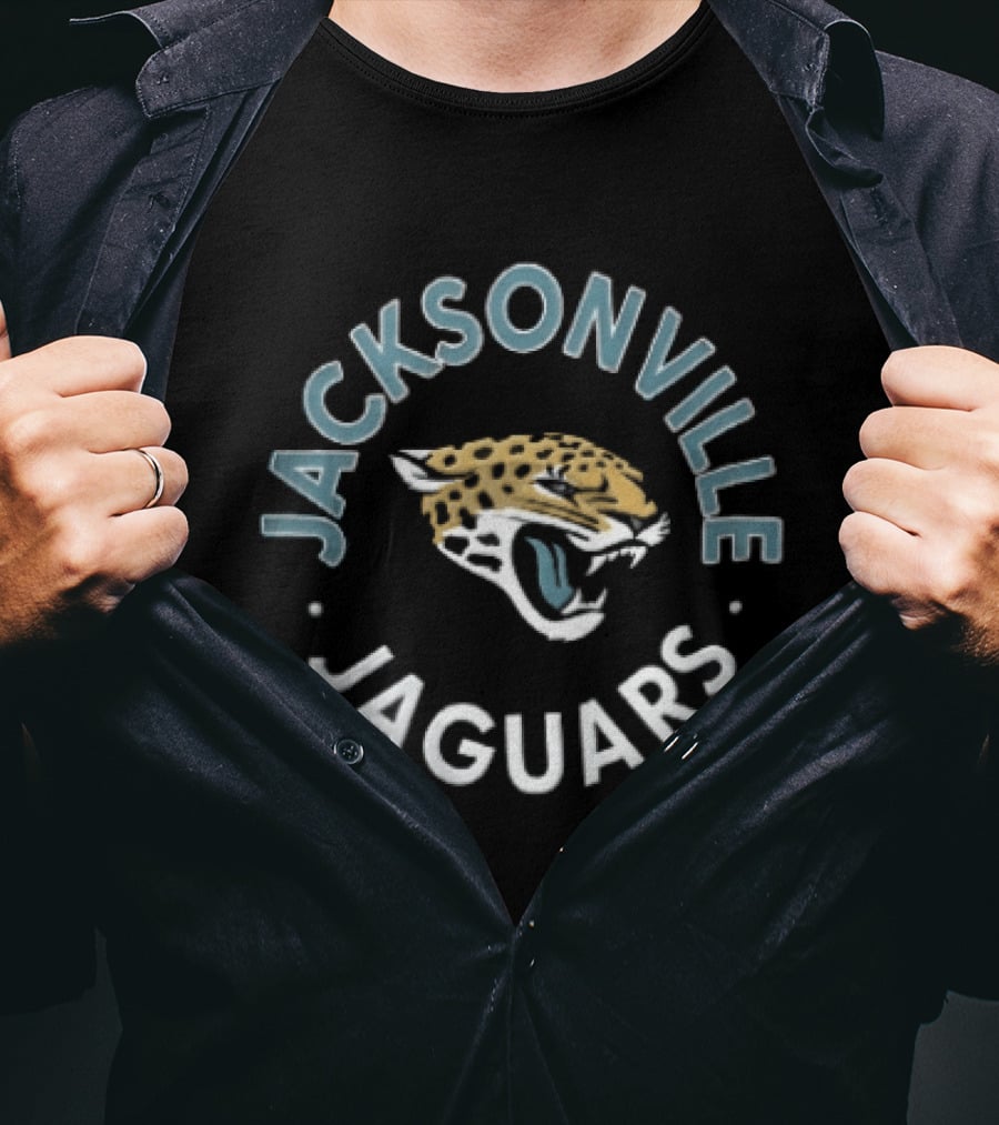 Jacksonville Jaguars Team Emblem Fan Gear NFL T-Shirt