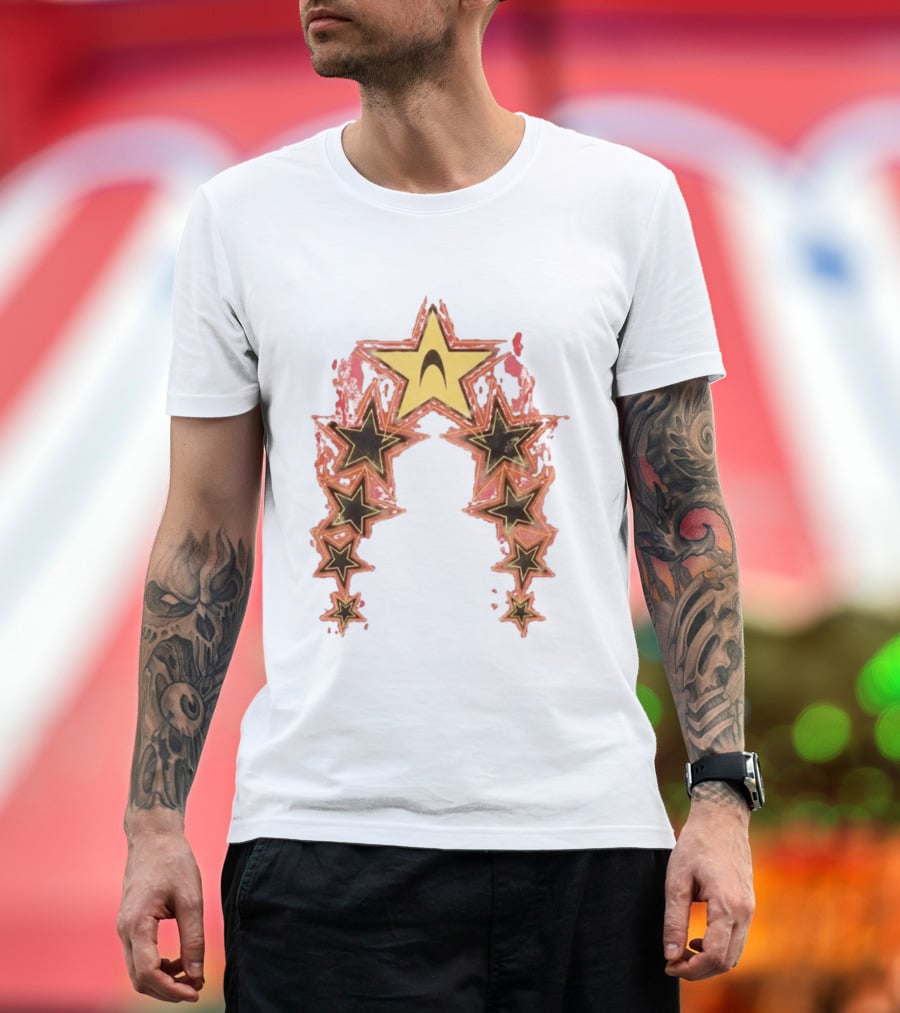 BTS Jin Chicago All Star Starfleet Emblem Arch T-Shirt