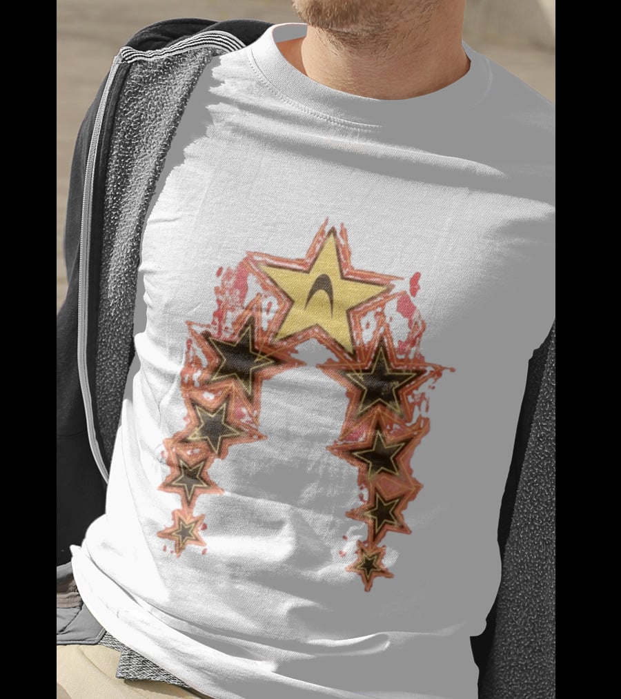 BTS Jin Chicago All Star Starfleet Emblem Arch T-Shirt