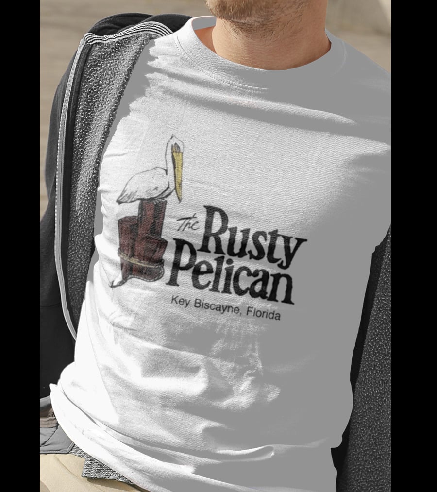 The Rusty Pelican Key Biscayne Florida Cody John T-Shirt