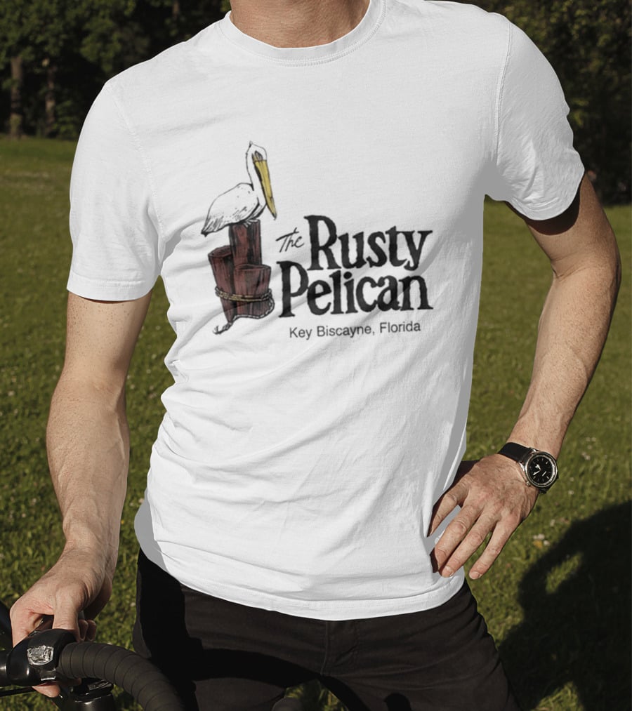 The Rusty Pelican Key Biscayne Florida Cody John T-Shirt