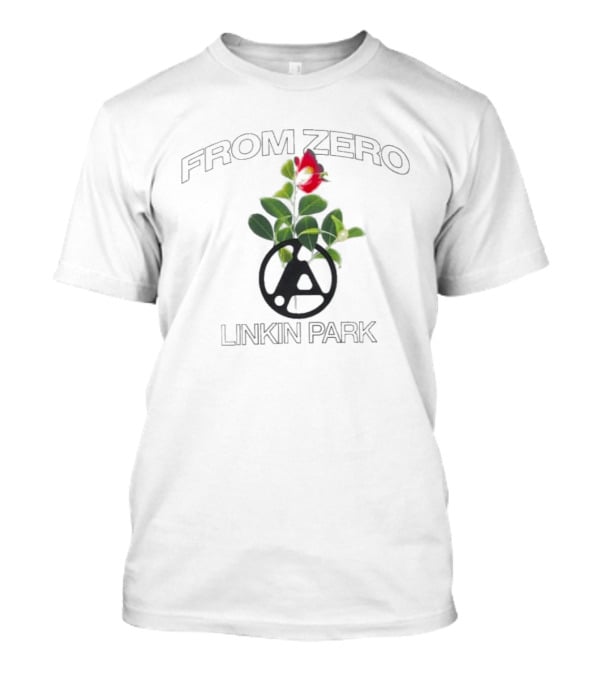 Linkin Park From Zero Floral Makoto Azuma Camellia 2026 Collaboration T-Shirt
