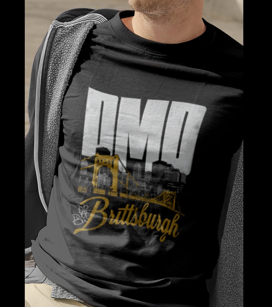 DMO Britt Baker Brittsburgh City Skyline Bridge T-Shirt
