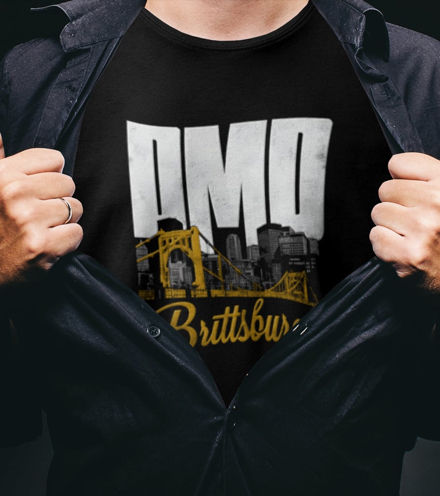 DMO Britt Baker Brittsburgh City Skyline Bridge T-Shirt
