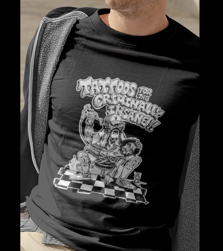 Criminal Tattoos For The Criminally Insane Cowabunga Pizza Dudes T-Shirt