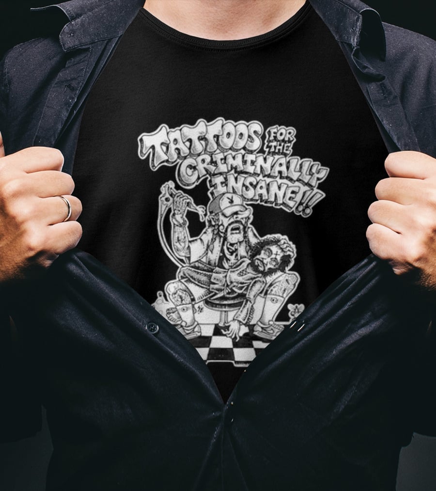 Criminal Tattoos For The Criminally Insane Cowabunga Pizza Dudes T-Shirt