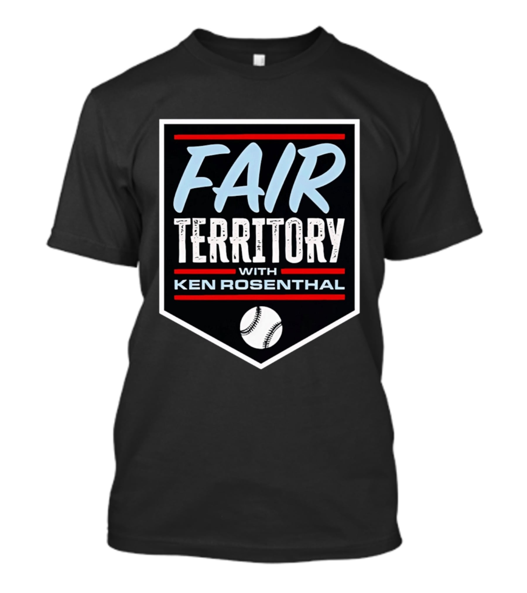 Fair Territory Ken Rosenthal Baseball T-Shirt