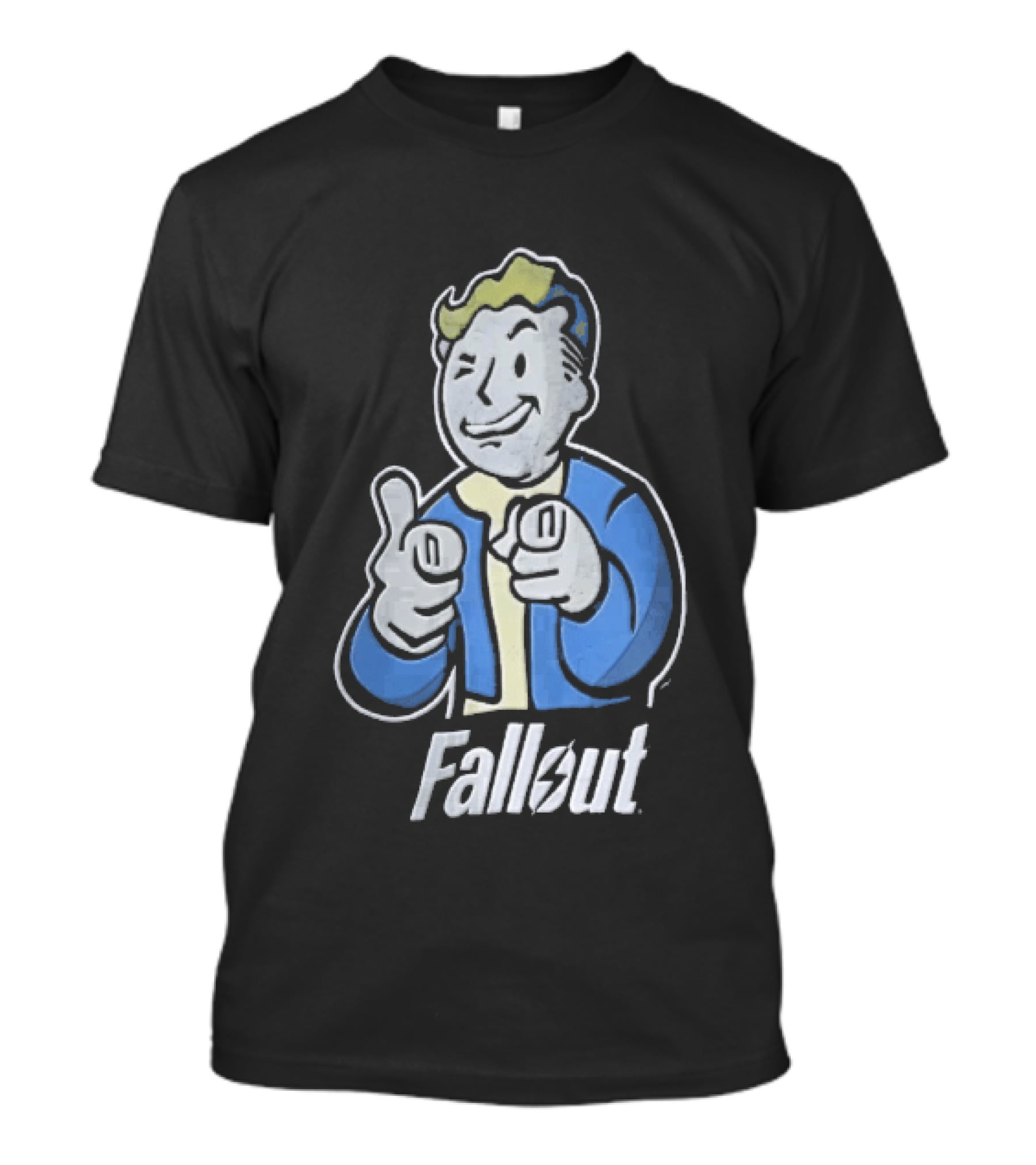 Fallout Vault Boy Pointing Finger T-Shirt