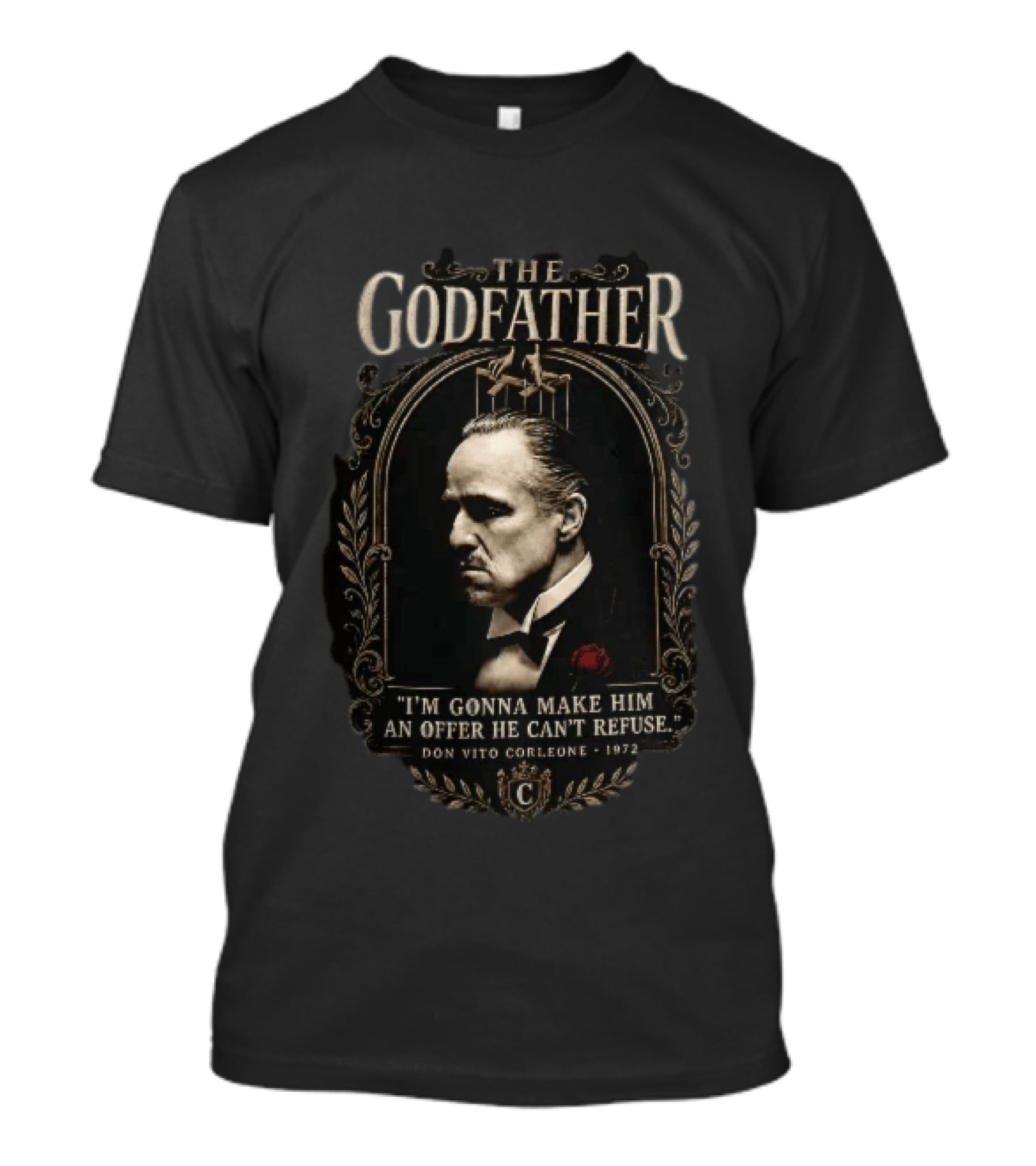 The Godfather I'm Gonna Make Him An Offer He Can't Refuse Don Vito Corleone 1972 T-Shirt