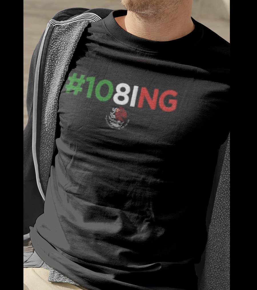 #108ING Mexico Flag T-Shirt
