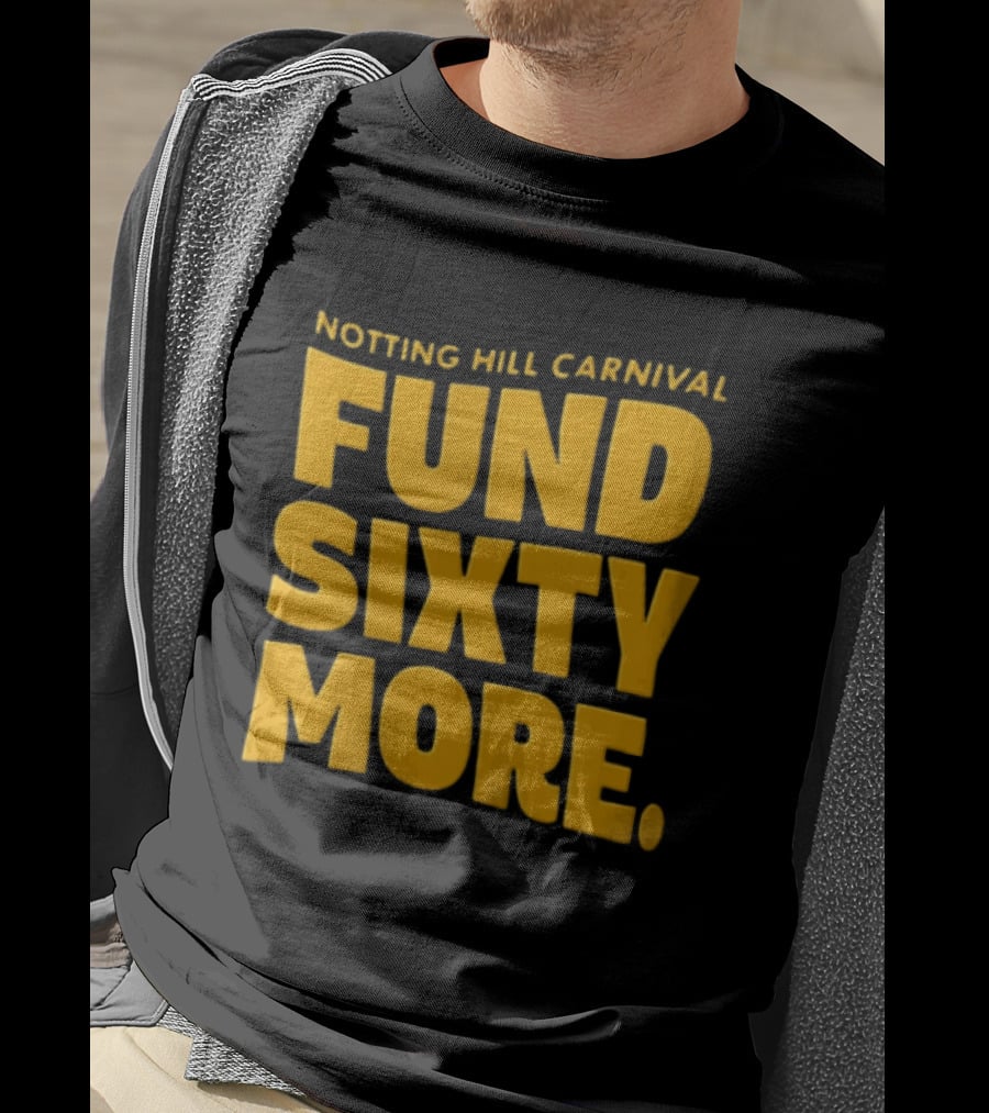 Notting Hill Carnival Fund Sixty More Celebration T-Shirt