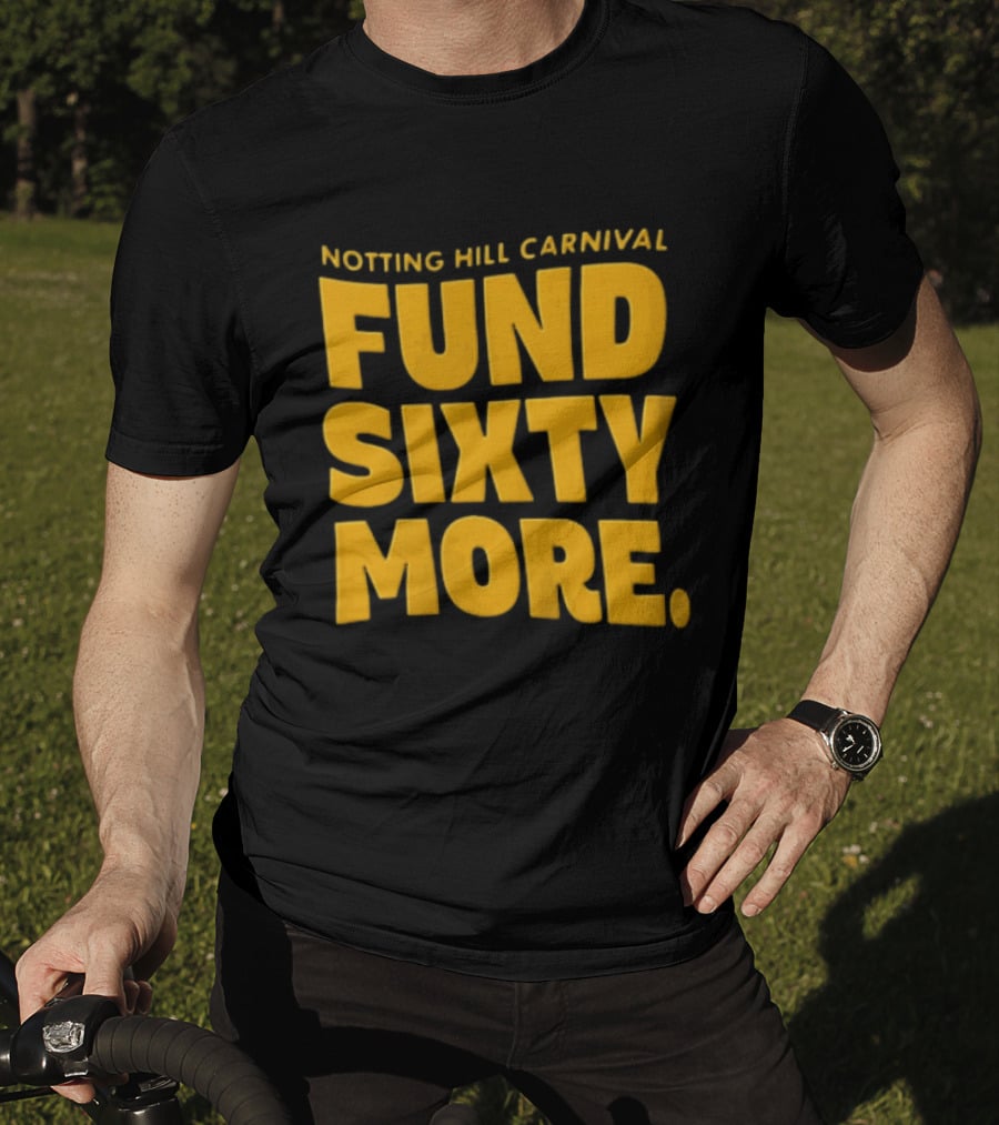 Notting Hill Carnival Fund Sixty More Celebration T-Shirt