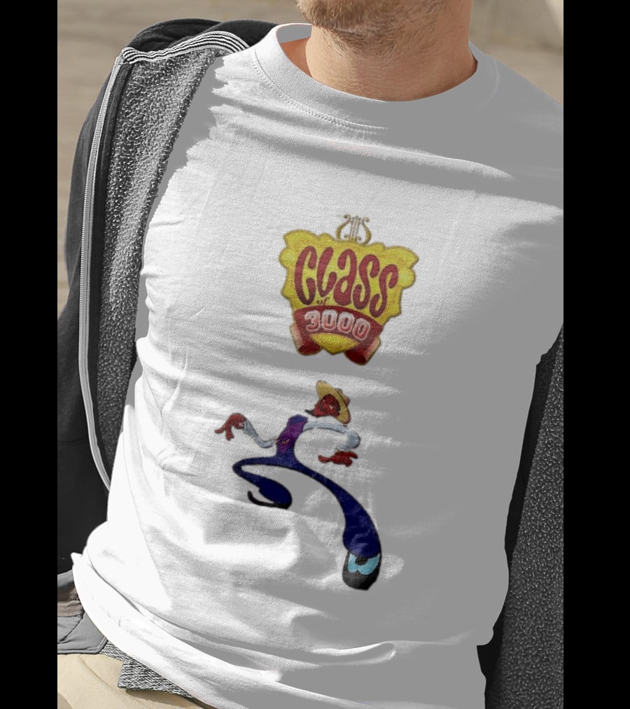 Class Of 3000 Cartoon 2015 Posing Straw Hat Vest T-Shirt