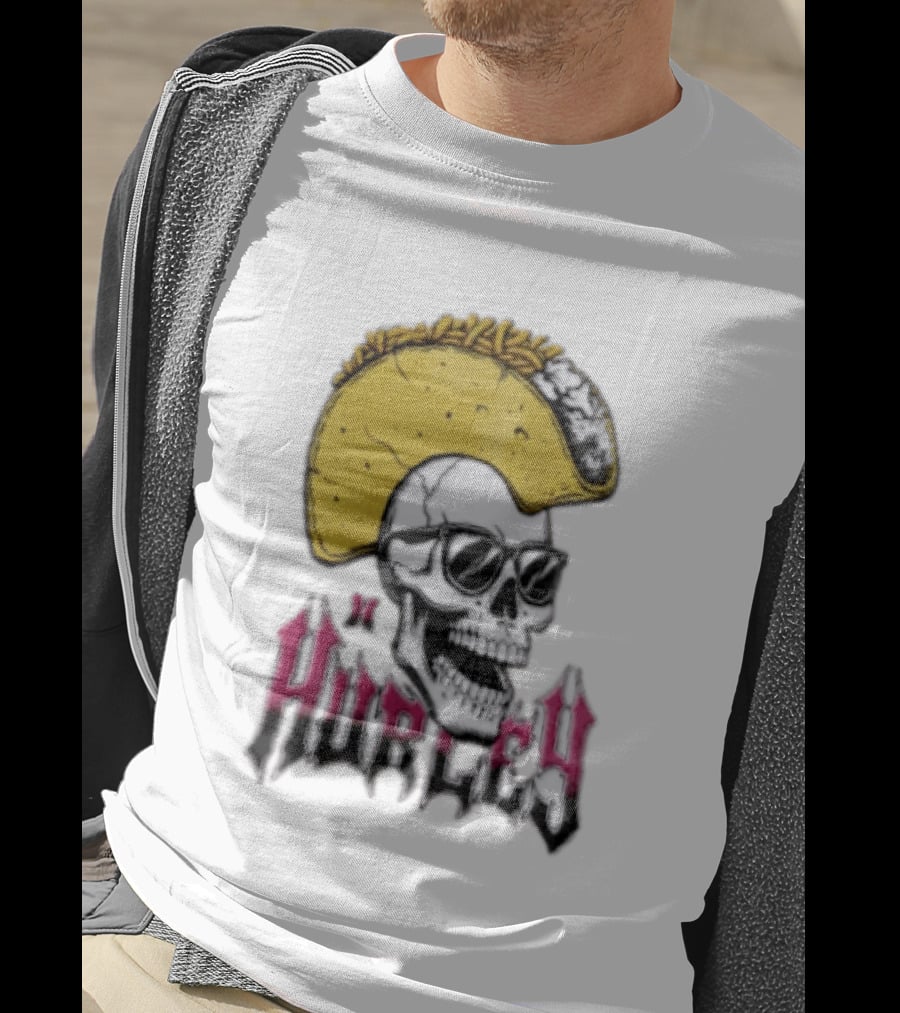 Hurley Skull Taco Mohawk Punk T-Shirt