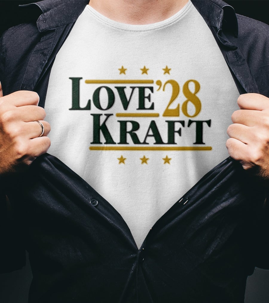 Love '28 Kraft Green Bay Packers T-Shirt