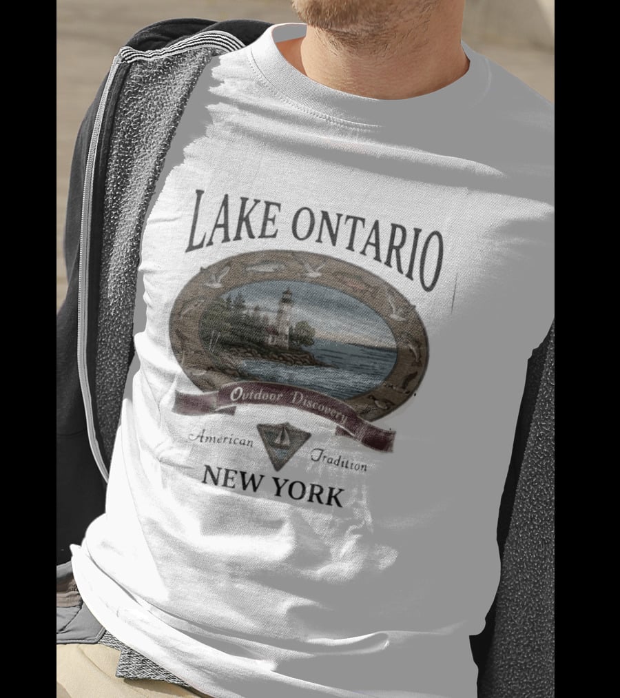 Lake Ontario Outdoor Discovery American Tradition New York T-Shirt