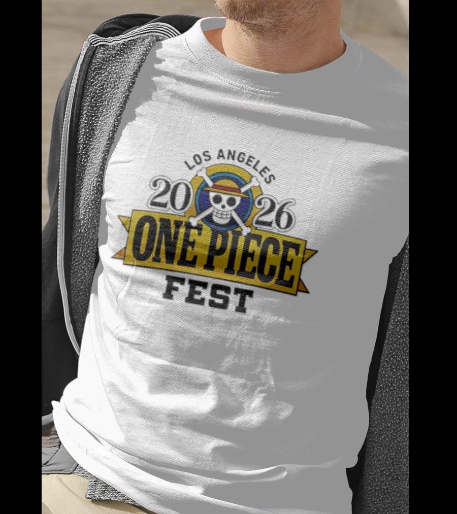 Los Angeles 2026 One Piece Fest Anime Event T-Shirt