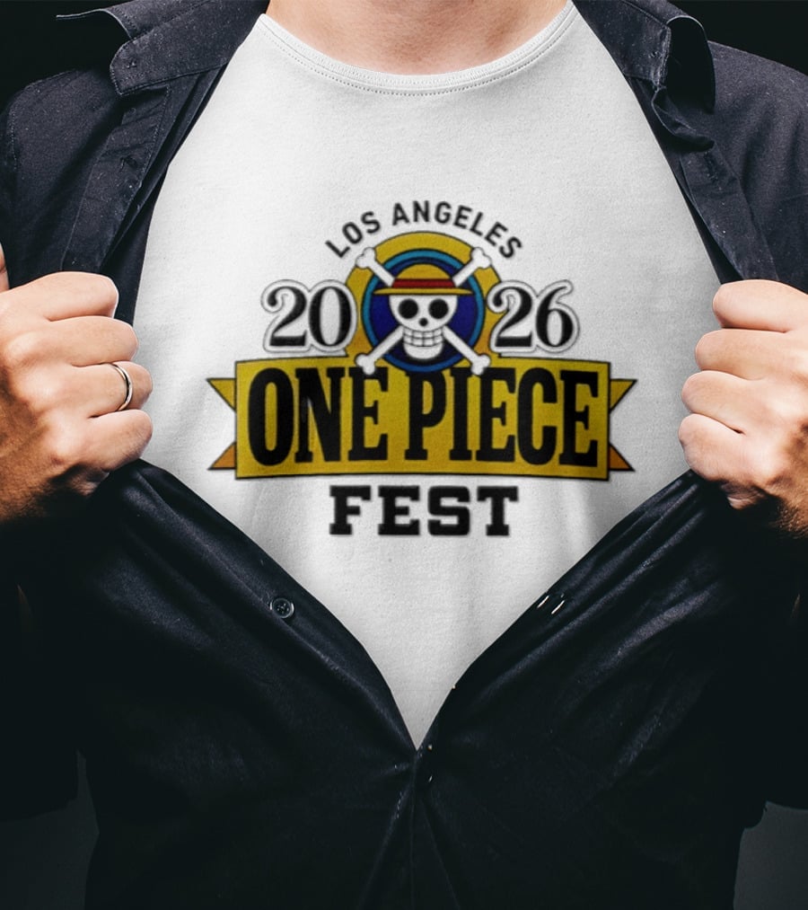 Los Angeles 2026 One Piece Fest Anime Event T-Shirt