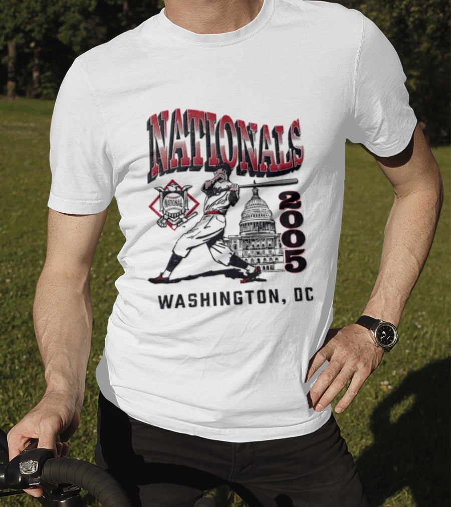 Washington Nationals 2005 Washington DC Baseball T-Shirt