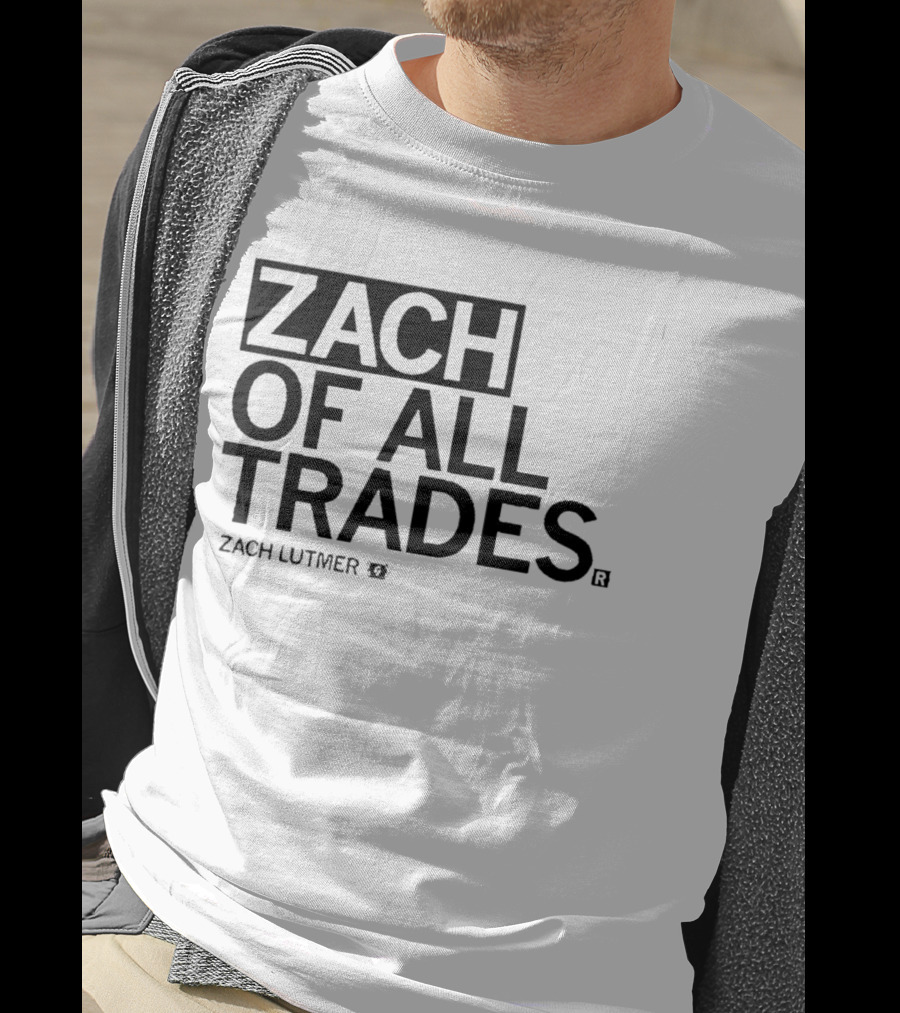 Zach Of All Trades Zach Lutmer Iowa Hawkeyes T-Shirt