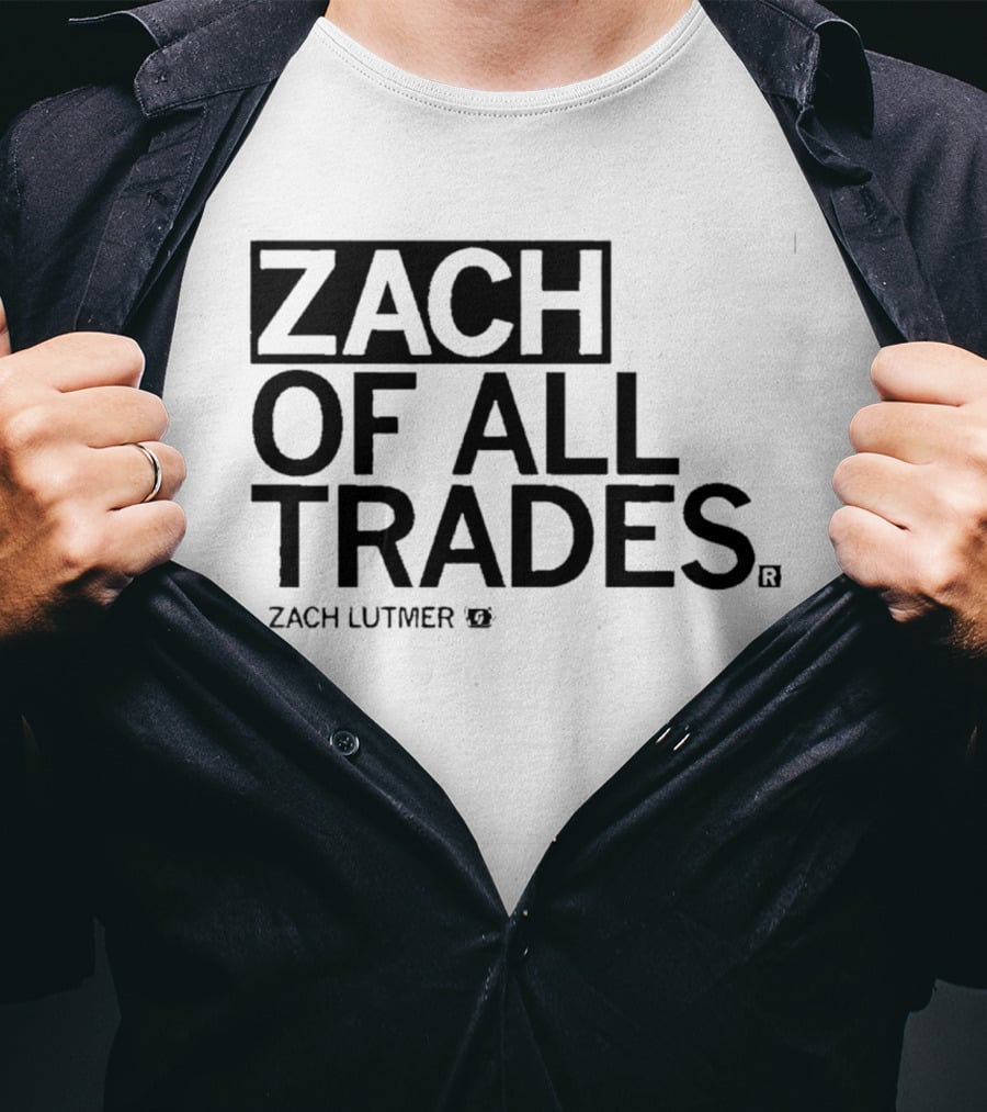 Zach Of All Trades Zach Lutmer Iowa Hawkeyes T-Shirt
