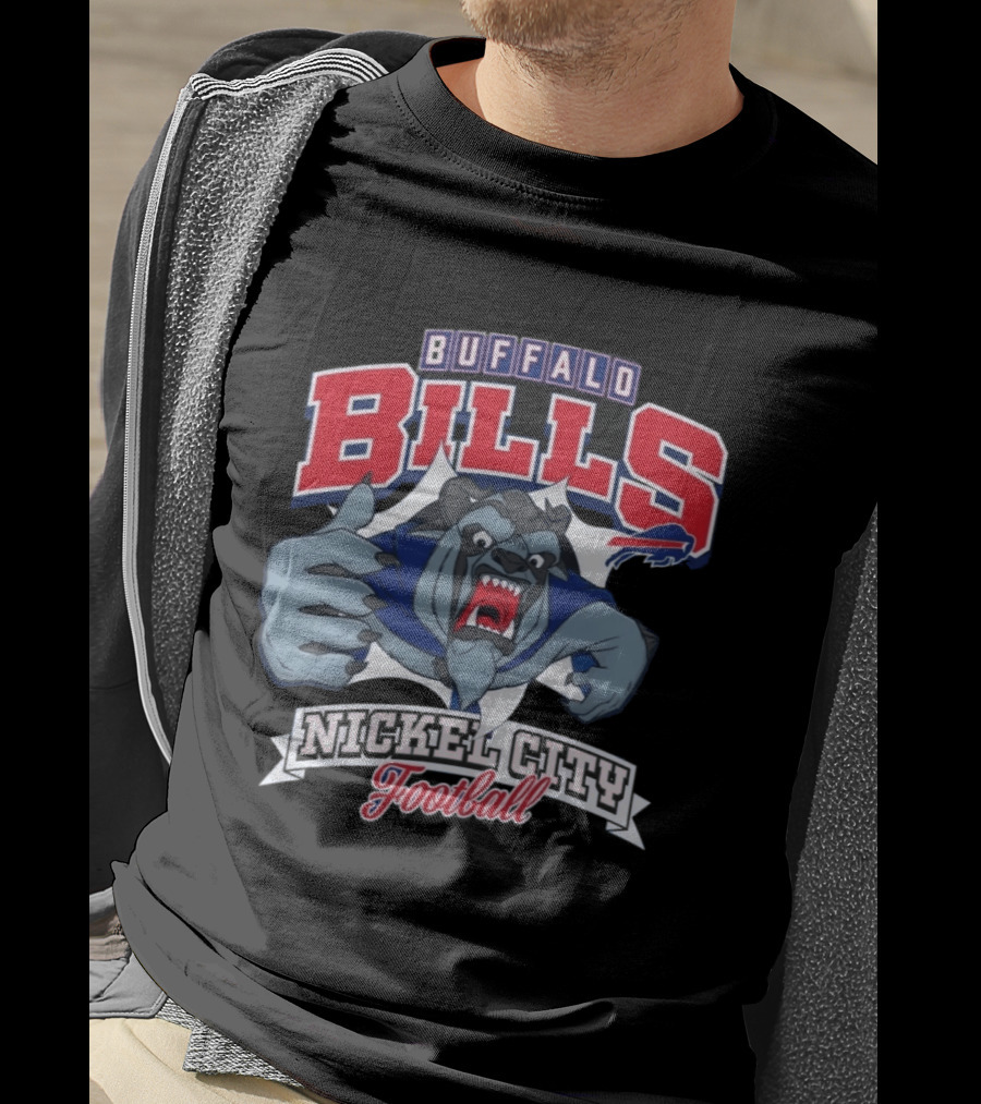 Buffalo Bills Nickel City Football Disney Beast T-Shirt
