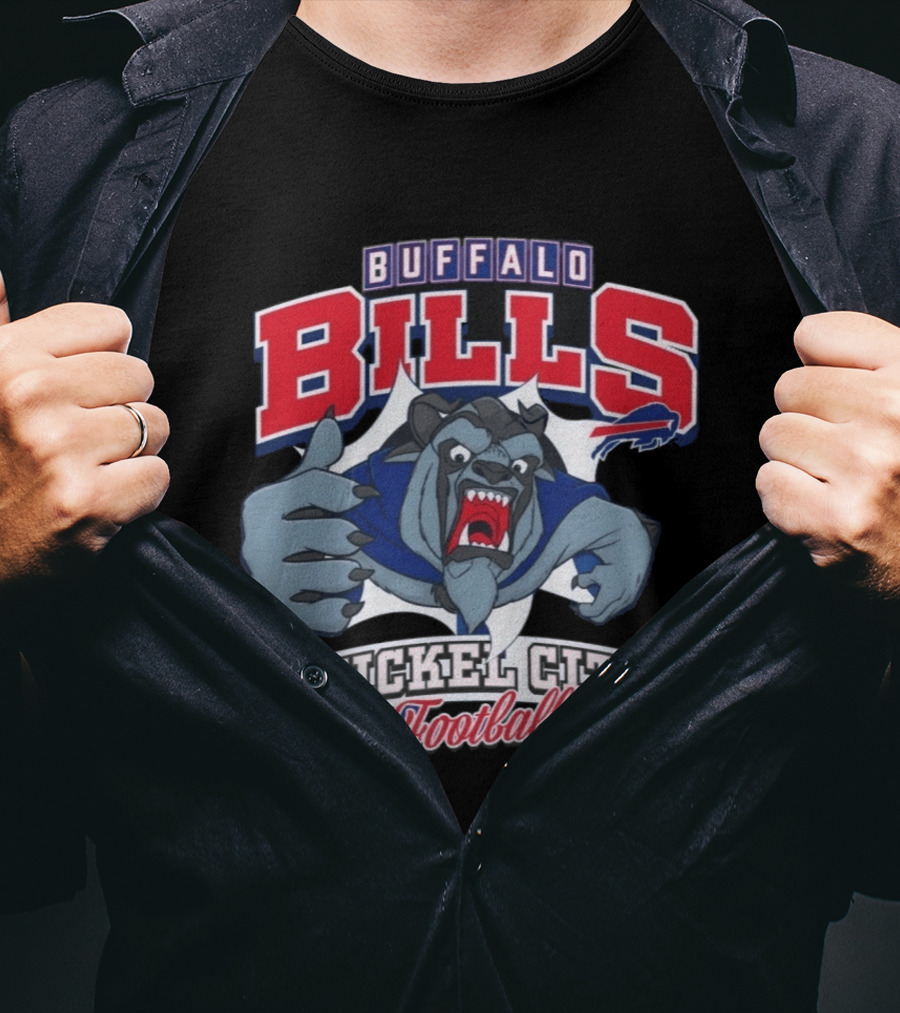 Buffalo Bills Nickel City Football Disney Beast T-Shirt